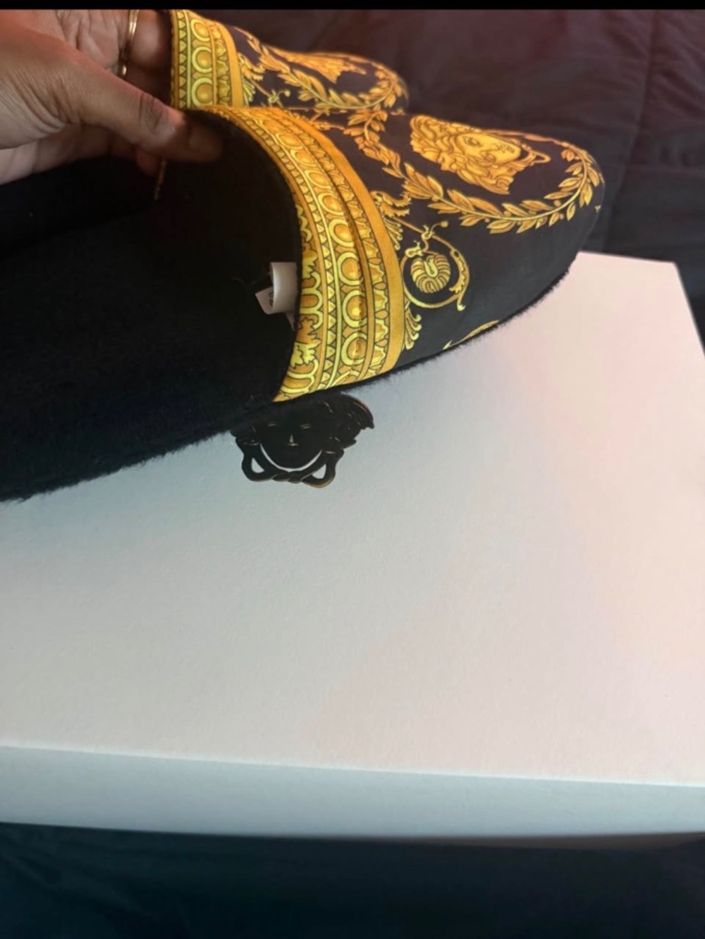 Authentic Versace Slippers - Picture 2 of 2